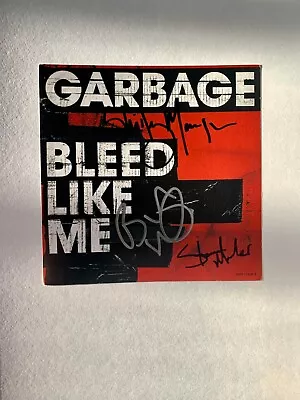 GARBAGE SIGNED CD SINGLE - BUTCH VIG SHIRLEY MANSON Rock Rare Vintage • $99.99