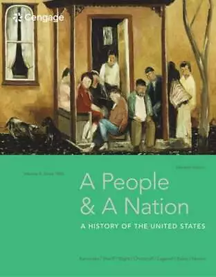 A People And A Nation Volume II: Since 1865 By Jane Kamensky: Used • $46.89