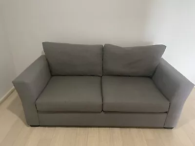 Harvey Norman Grey 2 Seater Couch • $0.99