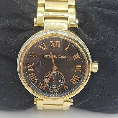Michael Kors Skylar MK5989 Women's StainlessSteel Analog Dial Quartz Watch AM376 • $59.99