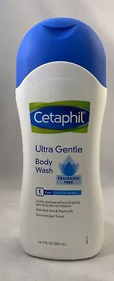 Cetaphil Ultra Gentle Body Wash Fragrance Free For Sensitive Dry Skin 16.9 Oz • £17.73