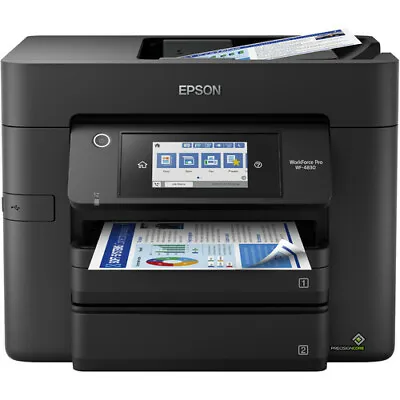 Epson WorkForce Pro WF-4830 All-in-One Inkjet Wireless Printer Scan Copy Fax NEW • $199