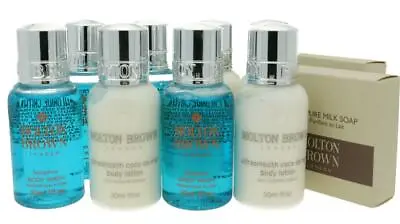 Molton Brown 10 X Travel Size Bath & Body Gel Body Lotion Soap Holiday • $24.66
