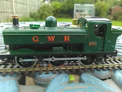 £9.99 • Buy Hornby Triang Gwr Pannier 8751 Tank Zero1 Chipped Untested, Motor Runs R.041/051