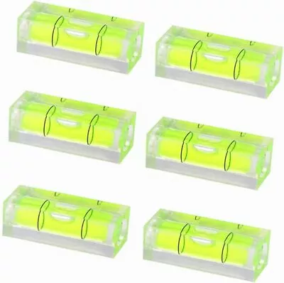 6Pcs Small Bubble Level Mini Square Bubble Spirit Levels Leveling Tools New • $9.33