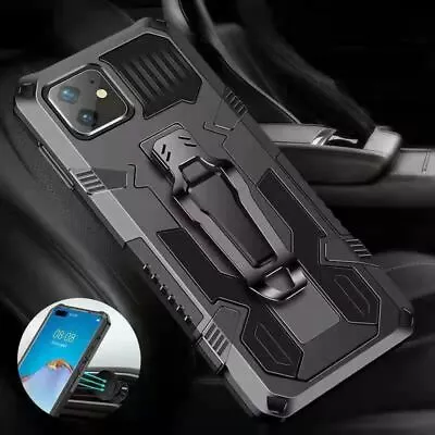 Heavy Duty Holste Belt Clip Hybrid Armor Case For Xiaomi Redmi Note 8 9Pro Cover • $17.58