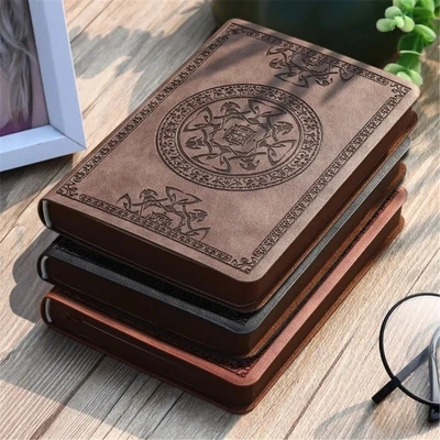 £9.60 • Buy Notebook Leather Style Office Agenda Planner Organizer Travel  Business Work 