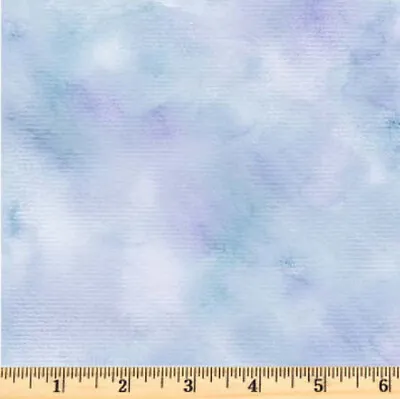 My Heart Flutters Fairy Wing Texture Blue Blender Fabric  By The Half Yard • $3.75