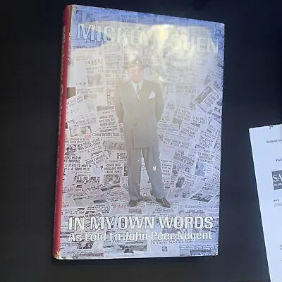 Mickey Cohen In My Own Words Hardcover Book 1975 Underworld Autobiography • $32.71