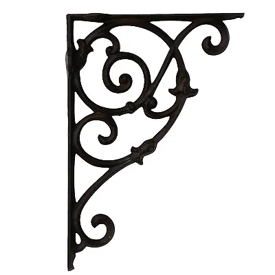 Vineyard Design Cast Iron Shelf Bracket Pair • $27.45