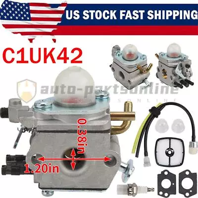 C1UK42 Carburetor For Echo PB-200 PB-1000 PB2100 PB-2155 Blower ES-2100 Shredder • $12.39