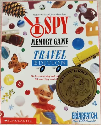 I Spy Memory Game Travel Edition Scholastic Briarpatch • $8.51