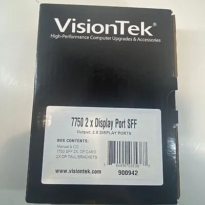 VisionTek 7750 2GB SSF Graphics Card 900942 Never Used? • $34