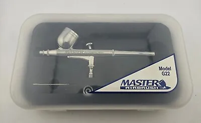 Master G22 Dual-Action Gravity Feed Airbrush Set Kit 0.3mm Tip Hobby Auto Cake • $22