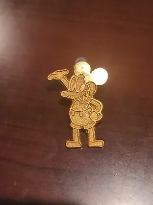 $5.99 • Buy Disney Mickey Mouse Gold Toned Official 2008 Pin Trading Lapel 