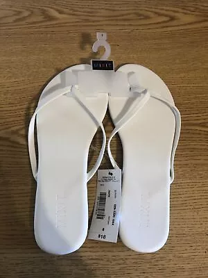 Mixit 7 Women’s Sandals Shoes White Retail $18 (apt-1061) • $6.36