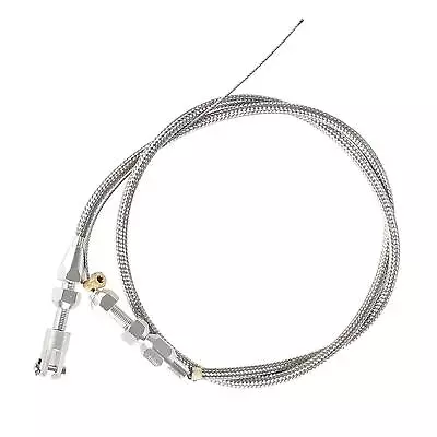 36  Braided Throttle Cable Kit Replacementreplaces Carburetor Accelerator Cable • $29.99