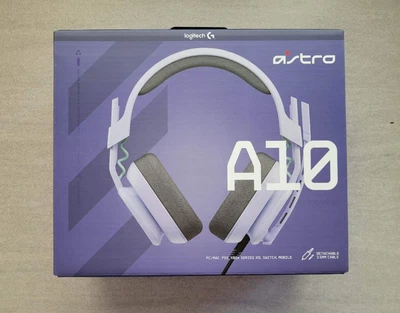 $50 • Buy Logitech ASTRO Gaming A10 Gen 2 Headset For PC (Asteroid/Lilac)