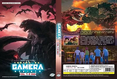 ANIME DVD~ENGLISH DUBBED~Gamera:Rebirth(1-6End)All Region+FREE GIFT • $17.09