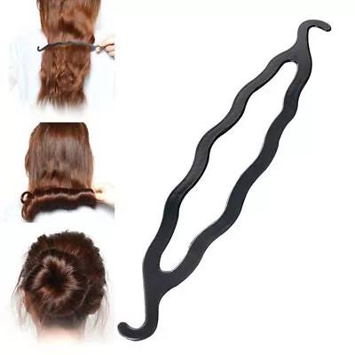 Magic Hair Twist Styling Clip Stick Bun Maker Braid Tool Twist Holder Roll Bun • $1.84