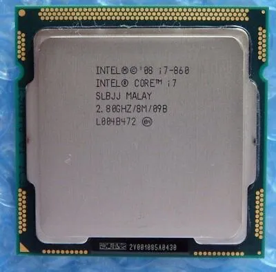 Intel Core I7-860 2.80GHZ SLBJJ Desktop Processor Cpu Socket Used Tested • $15.99