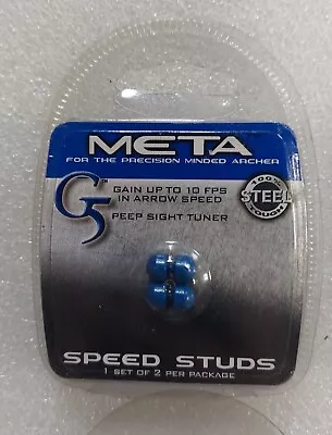 G5 Meta Speed Studs Peep Sight Tuner 4 Packs Lot  0313#11 • $25