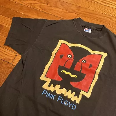 Vintage 90s Pink Floyd Division Bell Tour Single Stitch T Shirt 1994 2 Sided M • $149