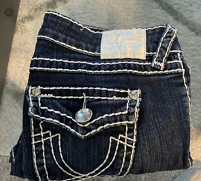 LA Idol Jeans Women's Or Teen Size 11 Low Rise Capri • $15.99