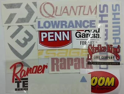 $16.99 • Buy Fishing Decals  Lot Of 14 Best Fishing Stickers Inspired By The Names