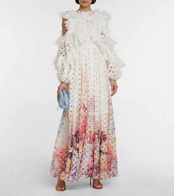 $450 • Buy Zimmermann Midi Dress Size 2 White