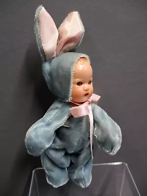 Vintage Hollywood Doll Company Baby Doll With Easter Bunny Outfit • $215