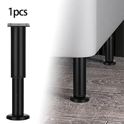 Metal Adjustable Leg For Table Bed Frame Fixed Support Feet For Cabinet • £10.59