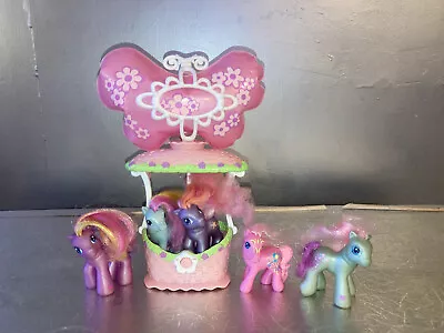 My Little Pony G3 Musical Hot Air Balloon WORKS + 5 Ponies • $34.99