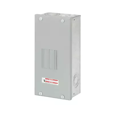 Breaker Box Panel 70 Amp 2-Space 4-Circuit Indoor Main Lug Load Center Bolt On • $27.71