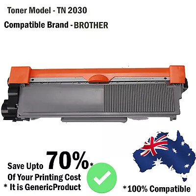 High Yield COMP Toner For Brother TN2030 TN-2030 HL2135 HL2135w HL-2135 • $19.99