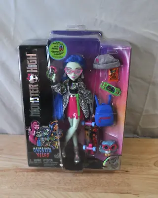 Monster High Ghoulia Yelps & Sir Hoots A Lot-G3 Reboot Doll-Mattel 2022*New* • $35.99