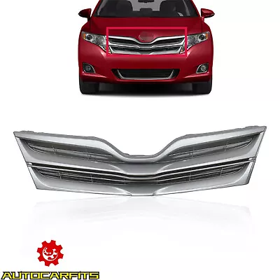 For Toyota Venza 2013-2016 Front Upper Grille Grill Silver Factory Replacement • $102.99