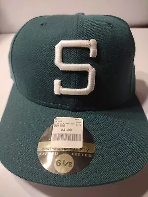 💥Vintage 59Fifty New Era Fitted Michigan State Hat Size 6 1/2 Brand New • $20.97