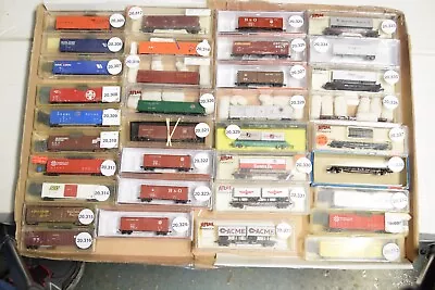 N Scale BOX TOFC B&O SF PFE SP BNSF NP SSW MILW CR PRR CP Cars Sold IndividuallY • $14.95