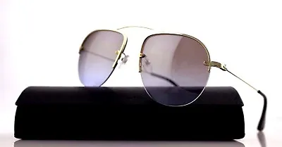 $299.95 • Buy NEW Genuine PRADA TEDDY Pale Gold Lilac Gradient Sunglasses SPR 58O ZVN 2H2 58OS
