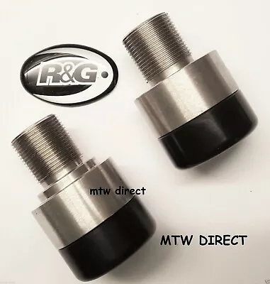 Kawasaki ZX10R 2006 - 2019 R&G Racing  MOTORCYCLE PAIR Bar End Weights Sliders   • £37.87