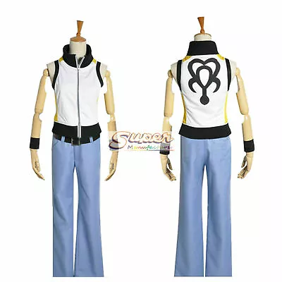 Kingdom Hearts : Dream Drop Distance Riku Uniform COS Clothing Cosplay Costume & • $83.90