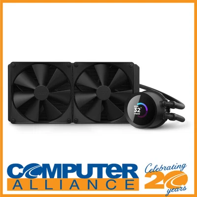 $269 • Buy NZXT Kraken 280mm AIO Liquid CPU Cooler RL-KN280-B1