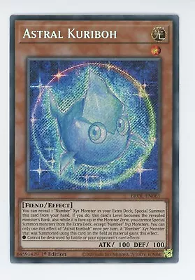 BROL-EN061 Astral Kuriboh Secret Rare 1st Edition Near Mint Yugioh Card • £6.64