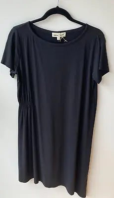 Johnny Was - Jersey Shift Dress - Black - S • $25