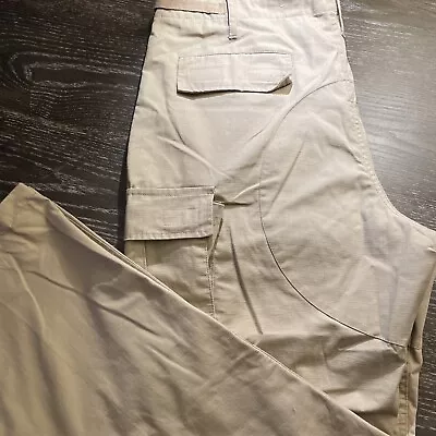 LA Police Gear Pants Mens 38x32 Tan  Tactical Cargo Uniform Ripstop Core New • $26.99