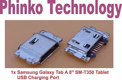 Micro USB Charging Port Samsung Galaxy Tab A 8  SM-T350 Tablet Connector 7 Pin • $17.59