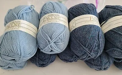 Plymouth Yarns Encore Acrylic/Wool Blend Yarn-Choose Color • $8