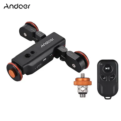 Andoer L4 PRO Motorized Camera Video Dolly Electric Track Slider  X1D8 • $59.99