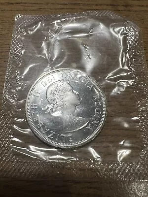 1964 Canada Silver Dollar 80% Silver Sealed Cello World Coin Proof Like • $16.50